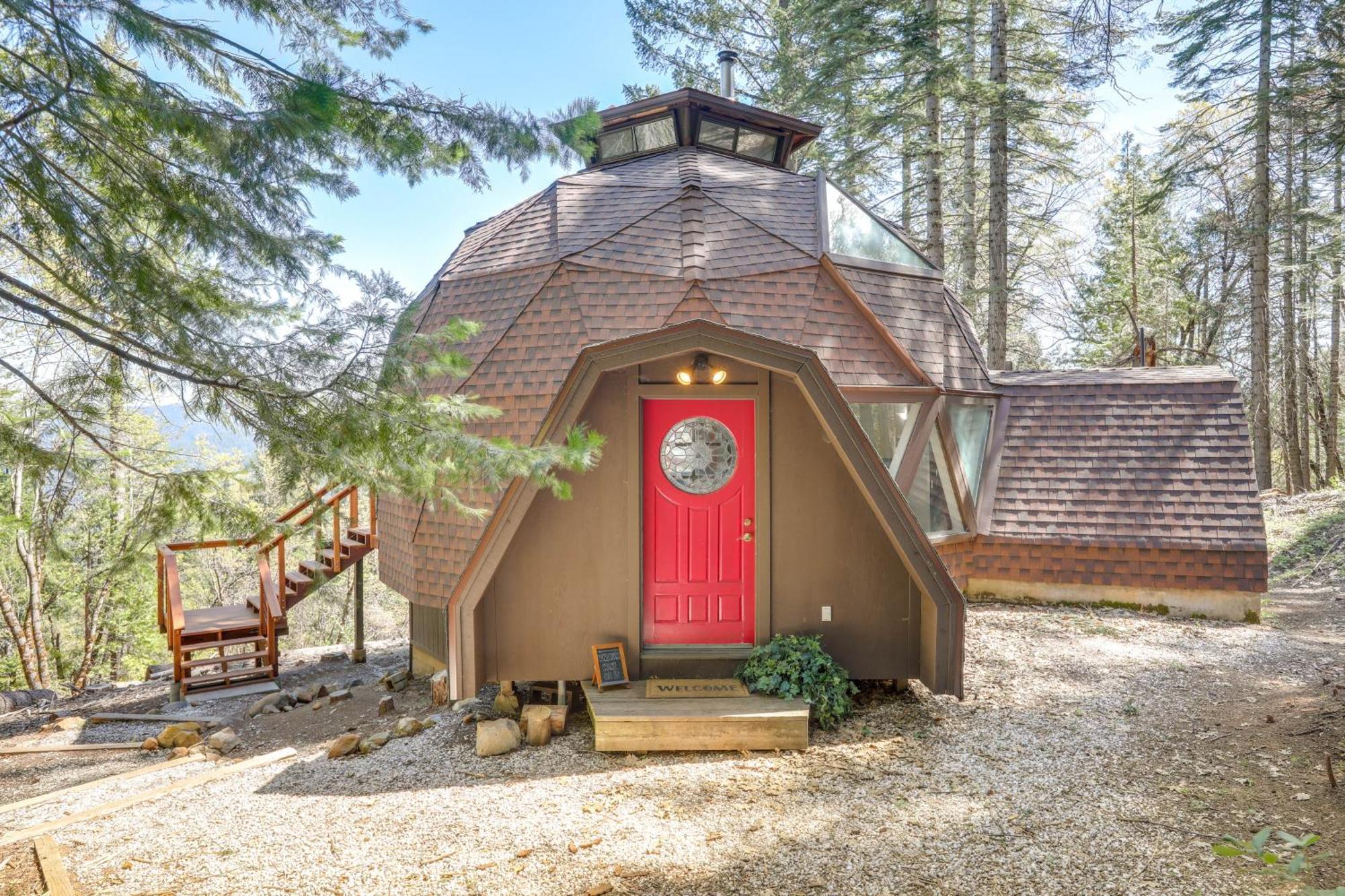 Off-Grid Nevada City Geodesic Dome House With Views! Zewnętrze zdjęcie