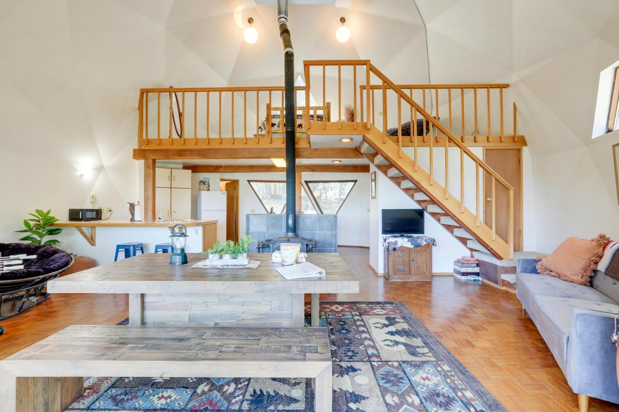 Off-Grid Nevada City Geodesic Dome House With Views! Zewnętrze zdjęcie