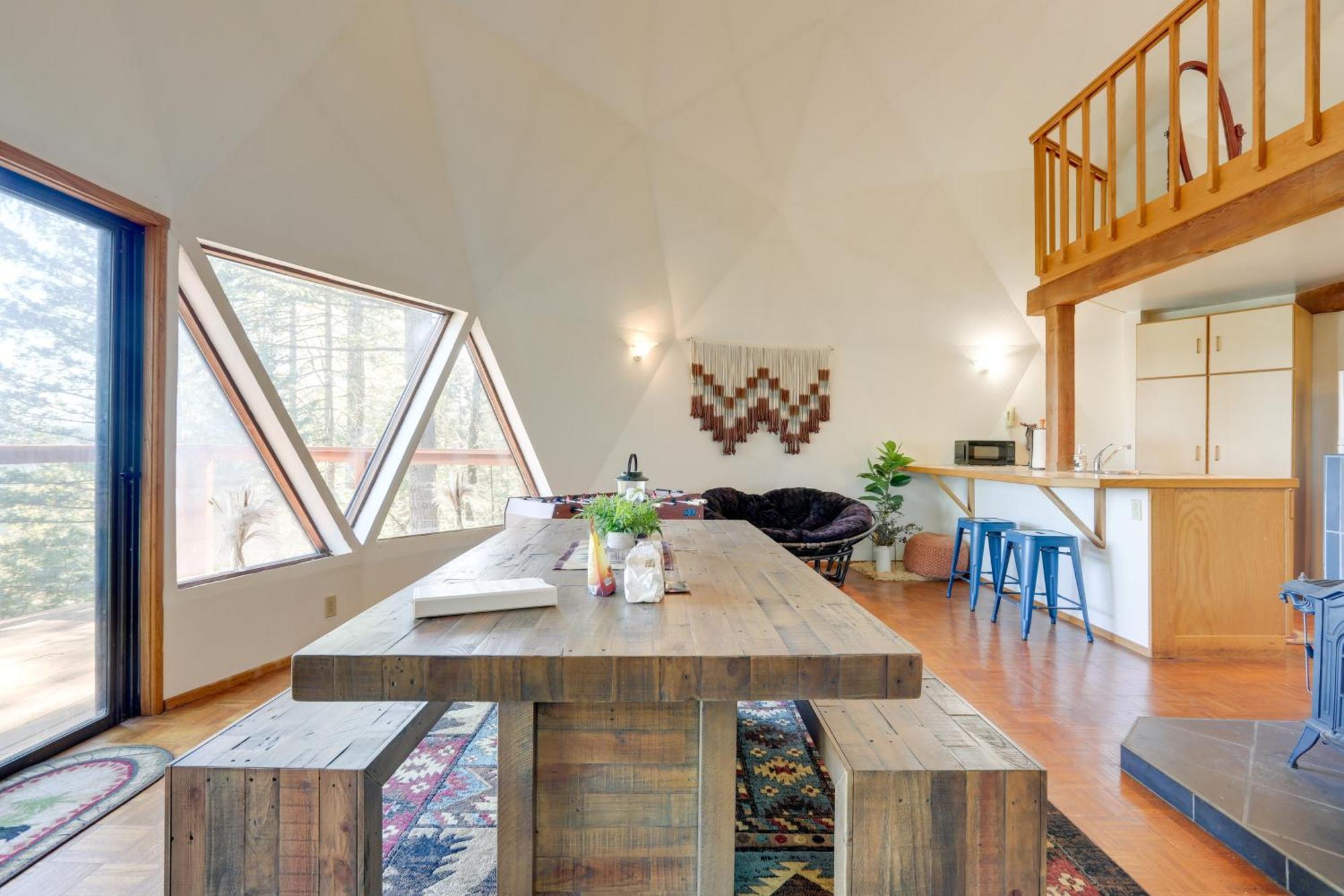 Off-Grid Nevada City Geodesic Dome House With Views! Zewnętrze zdjęcie
