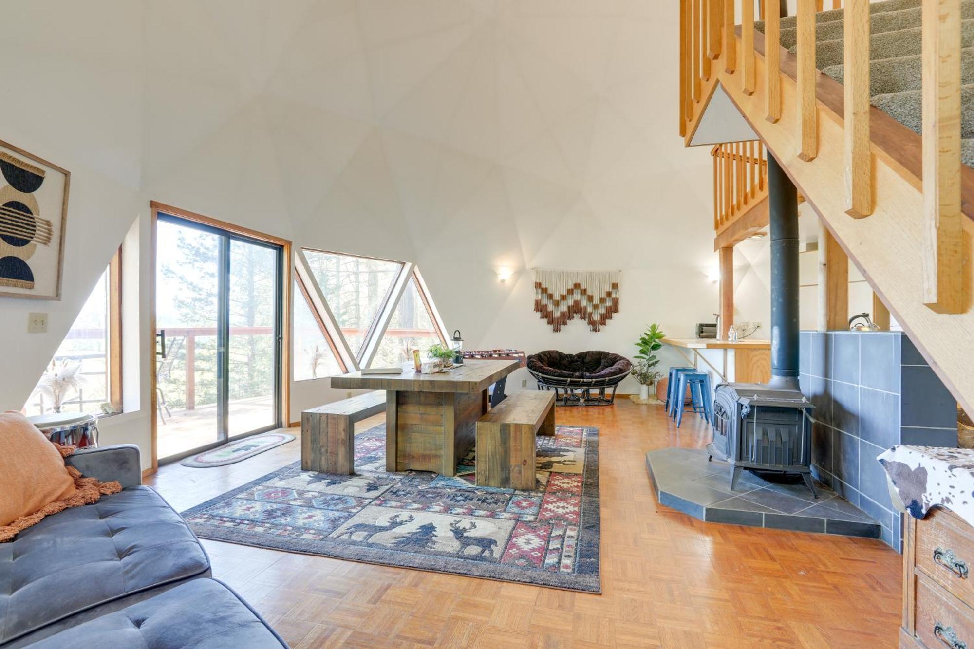 Off-Grid Nevada City Geodesic Dome House With Views! Zewnętrze zdjęcie