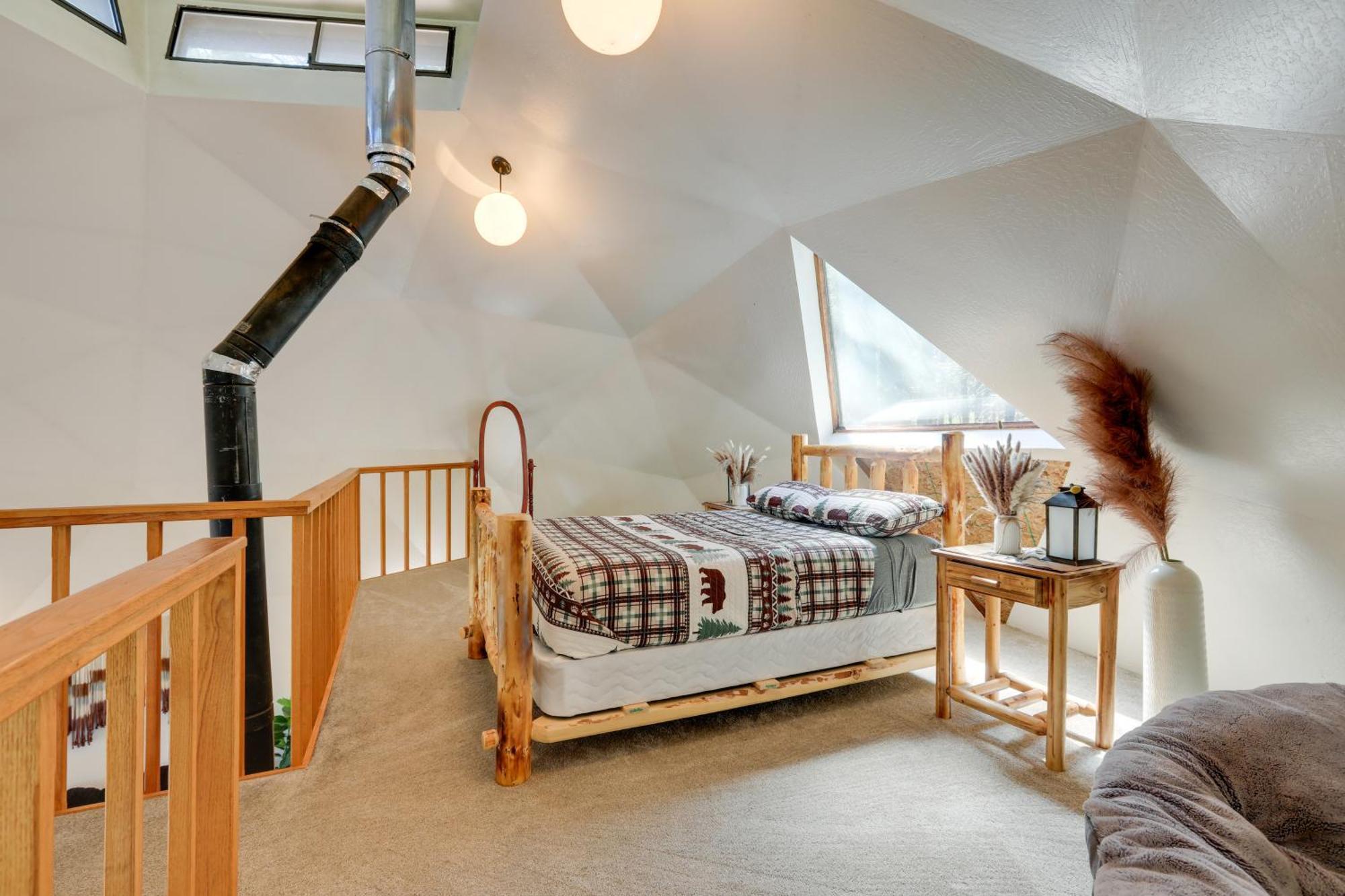 Off-Grid Nevada City Geodesic Dome House With Views! Zewnętrze zdjęcie