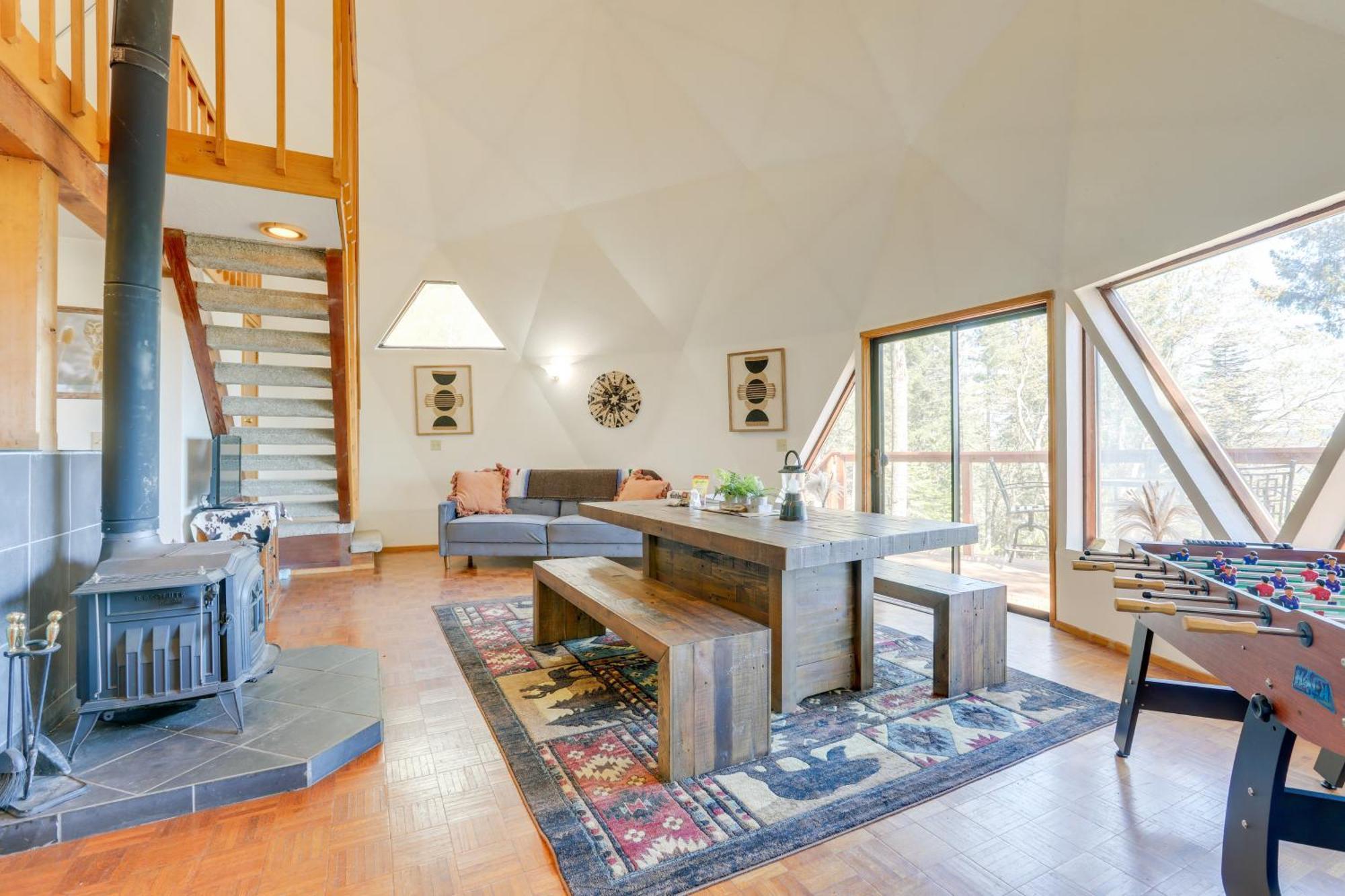 Off-Grid Nevada City Geodesic Dome House With Views! Zewnętrze zdjęcie